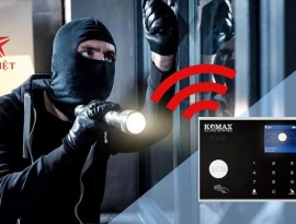 Lắp đặt báo động chống trộm quản lý bằng wifi tại hóc môn